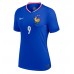 Camiseta Francia Olivier Giroud #9 Primera Equipación Replica Eurocopa 2024 para mujer mangas cortas